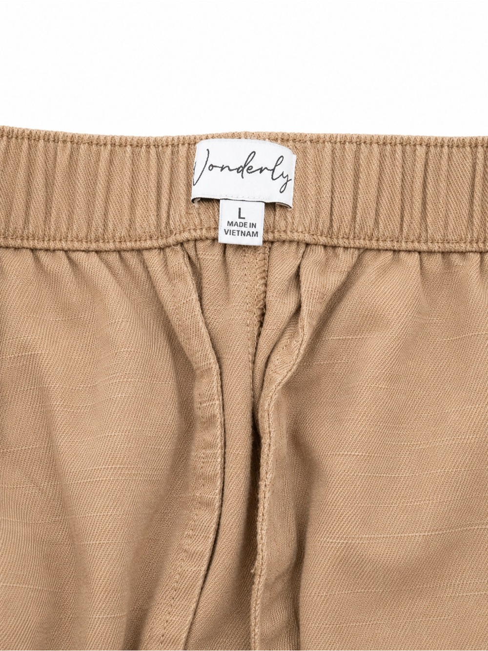 Wonderly women’s  Cargo Pants in Tan - Picture 2 of 3